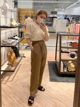 aya_lemageさん（レディース・157cm）の春コーディネート