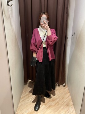 aya_lemageさん(レディース・157cm)の冬コーディネート