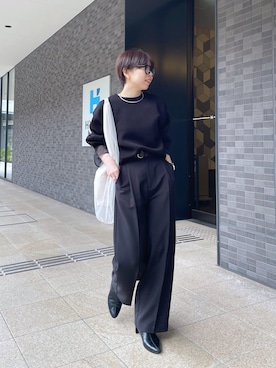 aya_lemageさん（レディース・158cm）の冬コーディネート