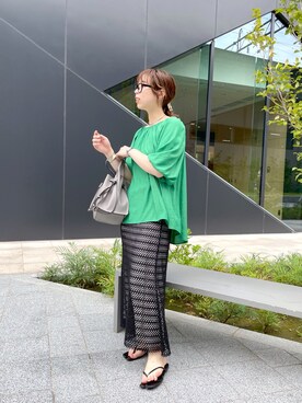 aya_lemageさん（レディース・157cm）の夏コーディネート