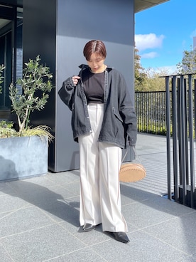 aya_lemageさん（レディース・158cm）の冬コーディネート