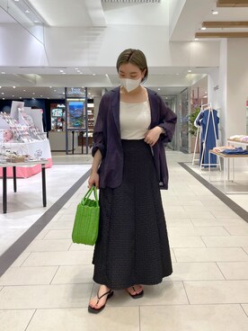 aya_lemageさん（レディース・157cm）の春コーディネート