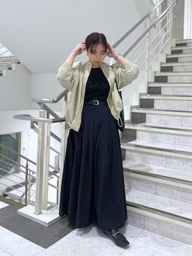 aya_lemageさん（レディース・158cm）の冬コーディネート