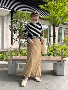 aya_lemageさん（レディース・157cm）の夏コーディネート