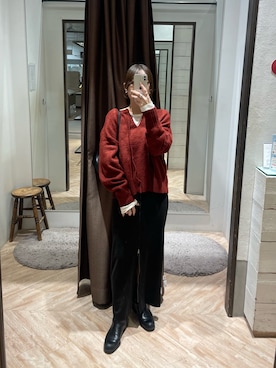 「クリスマス」｜aya_lemageさん（レディース・158cm）の秋コーディネート