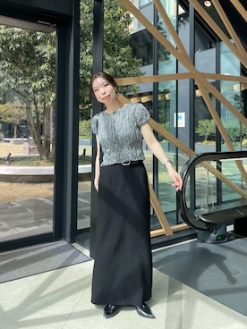 aya_lemageさん（レディース・158cm）の春コーディネート