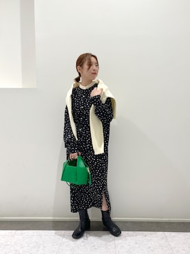 aya_lemageさん（レディース・157cm）の冬コーディネート