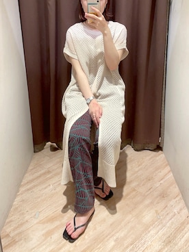 aya_lemageさん（レディース・157cm）の夏コーディネート