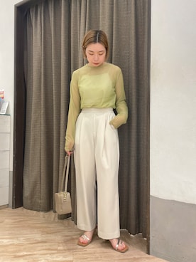 aya_lemageさん（レディース・157cm）の春コーディネート