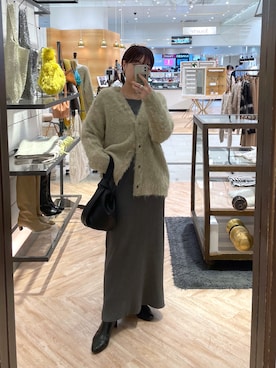 aya_lemageさん（レディース・158cm）の冬コーディネート