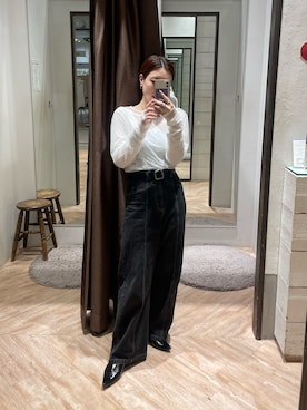 aya_lemageさん（レディース・158cm）の春コーディネート