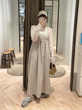 aya_lemageさん（レディース・157cm）の春コーディネート