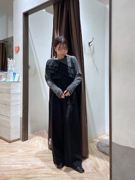 aya_lemageさん（レディース・158cm）の冬コーディネート