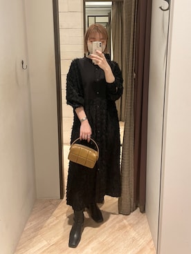 aya_lemageさん（レディース・157cm）の冬コーディネート