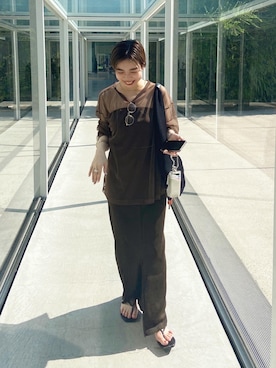 aya_lemageさん（レディース・157cm）の夏コーディネート