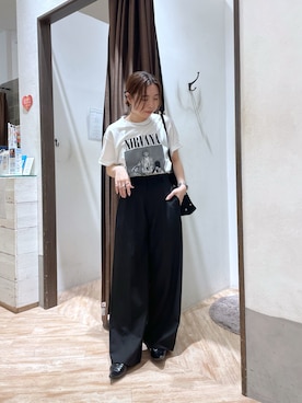 「アイテム（パンプス）」を使った、aya_lemageさん（レディース・158cm）の夏コーディネート