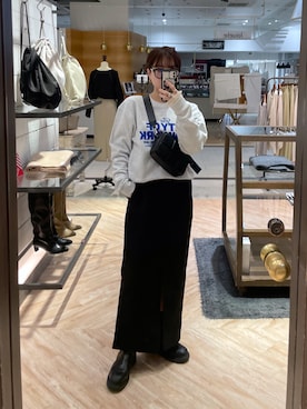 aya_lemageさん(レディース・158cm)の冬コーディネート