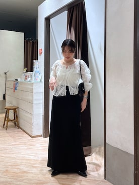 aya_lemageさん（レディース・158cm）の冬コーディネート