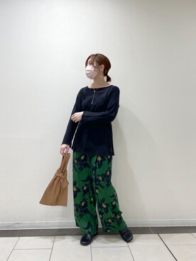 aya_lemageさん（レディース・157cm）の冬コーディネート