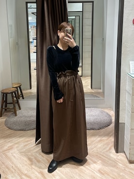 aya_lemageさん（レディース・158cm）の秋コーディネート