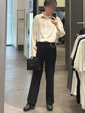 「HARE（ハレ）のアイテム（ブーツ）」を使った、ユウさん（メンズ・172cm）の春コーディネート