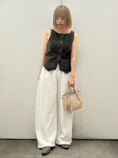 セール】デニムコンパクトジレ（ベスト）｜SENSE OF PLACE by URBAN