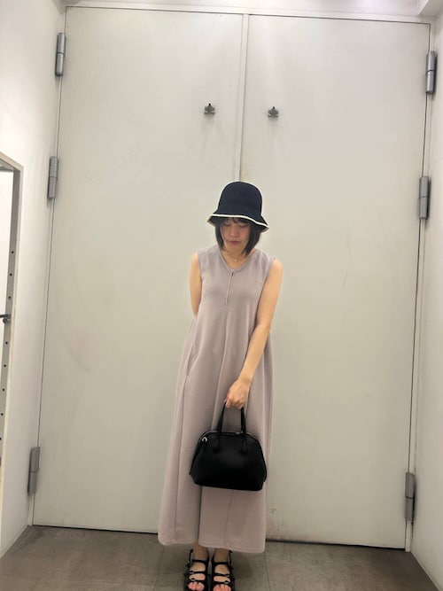 セール】ZIPVネックカットワンピース（ワンピース）｜SENSE OF PLACE