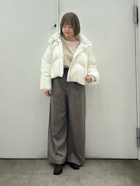 「イエベ春」｜maiさん（レディース・156cm）の秋コーディネート