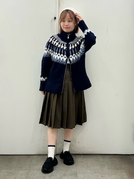 「RODE SKO（ロデスコ）のアイテム」を使った、maiさん（レディース・156cm）の秋コーディネート