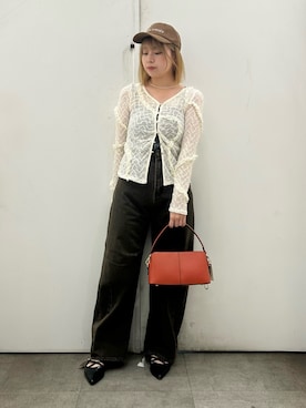 「SENSE OF PLACE by URBAN RESEARCH（センスオブプレイスバイアーバンリサーチ）のアイテム（パンプス）」を使った、maiさん（レディース・156cm）の秋コーディネート