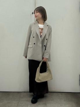 maiさん（レディース・156cm）の冬コーディネート