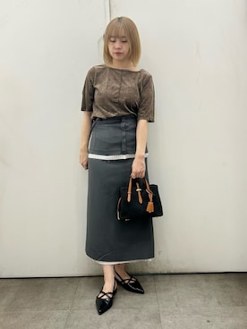 「SENSE OF PLACE by URBAN RESEARCH（センスオブプレイスバイアーバンリサーチ）のアイテム（パンプス）」を使った、maiさん（レディース・156cm）の秋コーディネート