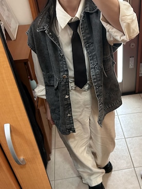 「Avail（アベイル）のアイテム（パンツ）」を使った、manami10056013さん（レディース・149cm）の春コーディネート