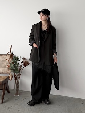 「アイテム（スーツセット）」を使った、pearn0さん（レディース・160cm）の春コーディネート