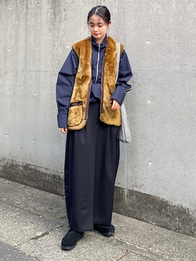 「clarks」｜「アイテム（シューズ）」を使った、pearn0さん（レディース・160cm）の秋コーディネート