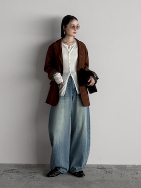 「STYLEMIXER（スタイルミキサー）のアイテム」を使った、pearn0さん（レディース・160cm）の秋コーディネート
