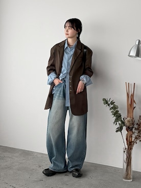 「アイテム（バッグ）」を使った、pearn0さん（レディース・160cm）の春コーディネート