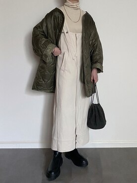 「Honeys（ハニーズ）のアイテム」を使った、pearn0さん（レディース・160cm）の冬コーディネート