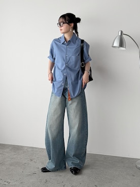 「LIDNM（リドム）のアイテム」を使った、pearn0さん（レディース・160cm）の夏コーディネート