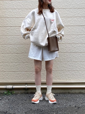 「LHME（エルエイチエムイー）のアイテム」を使った、pearn0さん（レディース・160cm）の秋コーディネート