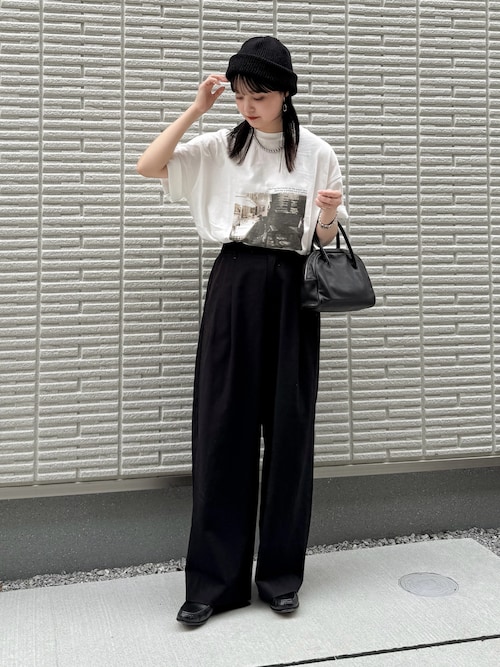 mocaページ ディープタックワイドパンツ – SELECT MOCA