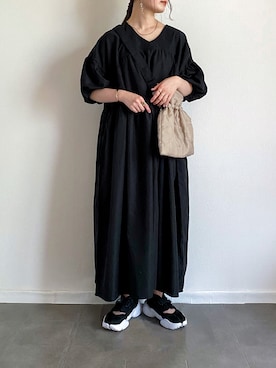 「coca（coca）（コカ）のアイテム（ワンピース/ドレス）」を使った、pearn0さん（レディース・160cm）の春コーディネート