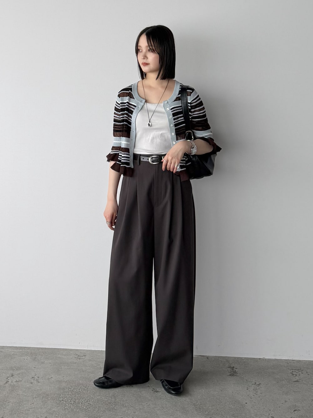 pearn0｜WYM LIDNMのスラックスを使った夏コーディネート - WEAR