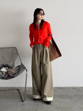 「KBF（ケイビーエフ）のアイテム」を使った、pearn0さん（レディース・160cm）の春コーディネート