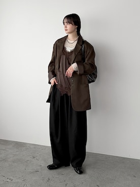 「TODAYFUL（トゥデイフル）のアイテム」を使った、pearn0さん（レディース・160cm）の春コーディネート