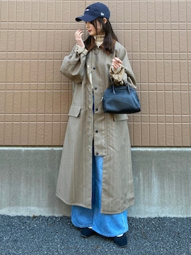 「Honeys（ハニーズ）のアイテム」を使った、pearn0さん（レディース・160cm）の冬コーディネート