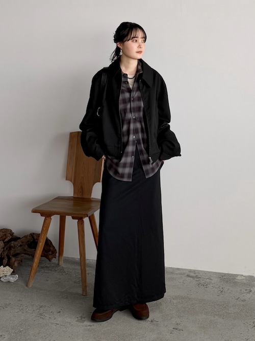 セール】リブタイトスカート≪スタイルアップ≫（スカート）｜select