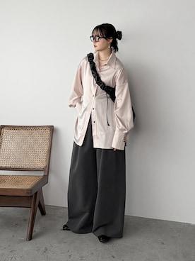 「KBF（ケイビーエフ）のアイテム」を使った、pearn0さん（レディース・160cm）の春コーディネート