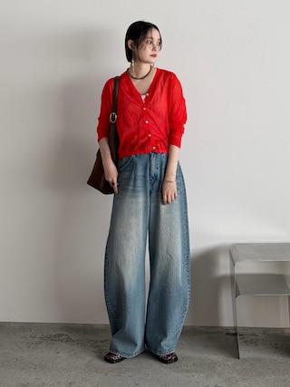 「LAULEN(ローレン)のLA0992(Tシャツ/カットソー)」を使った、pearn0さん(レディース・160cm)の夏コーディネート