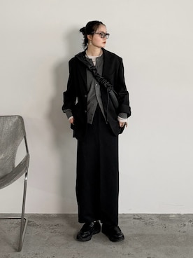 「select MOCA by son（セレクトモカバイソン）のアイテム」を使った、pearn0さん（レディース・160cm）の春コーディネート